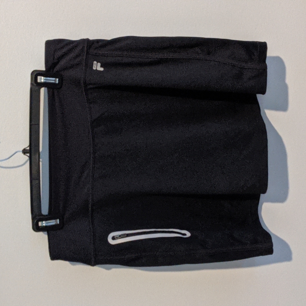 Fila Black Skort with White Accents